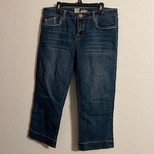 KUT from the Kloth Natalie Crop Jeans Size 8